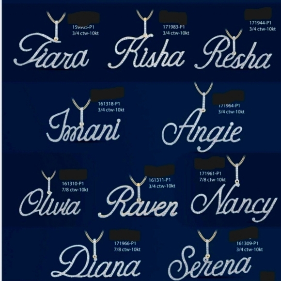 10kt Solid Gold Diamond Pendent - Picture 1 of 2